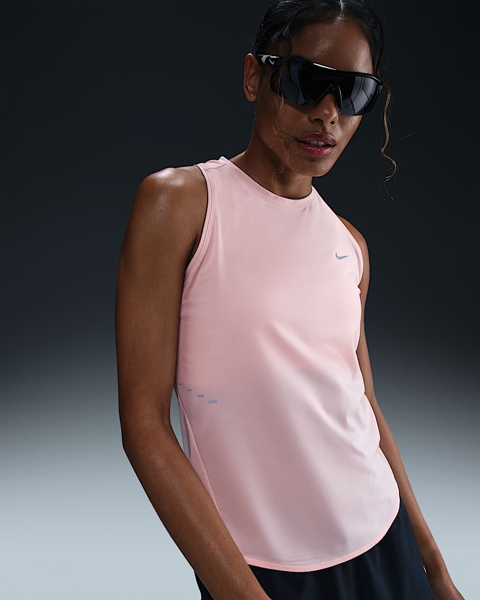 ★Nike★ Swift Dry Fit Running Tank Top W Atmosphere HQ06216 Nike Swift Women's Dri-FIT Running Tank Top. Nike.com